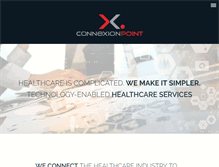 Tablet Screenshot of connexionpoint.com